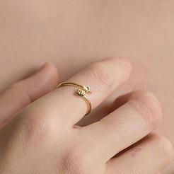 Кольца-манжеты из нержавеющей стали 304&nbsp;RJEW-OY001-05G