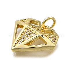 Латунные микро проложить кубического циркония подвески&nbsp;LS-ZIRC-I070-027G