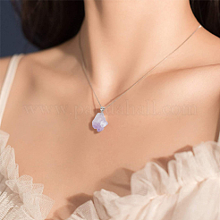 Подвески из натурального аметиста  G-GA0001-39