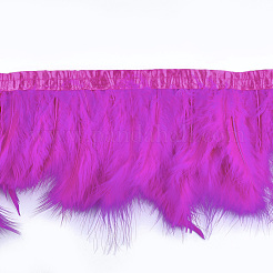 Обрезка бахромы из индюшатых перьев&nbsp;FIND-T037-03H