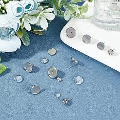 Наборы для изготовления серег-гвоздиков своими руками DIY-UN0002-59