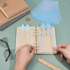 12 шт. ПВХ-разделители для папок-регистраторов&nbsp;AJEW-BC0010-06B