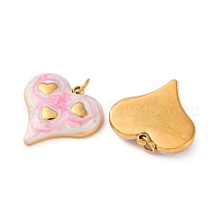 Подвески из нержавеющей стали 304 с эмалью&nbsp;STAS-U061-41G-01