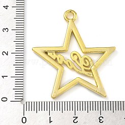 Подвески из латуни с эмалью в стойку&nbsp;KK-G515-03G