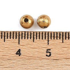 Бусины из нержавеющей стали 304&nbsp;STAS-K311-01A-G