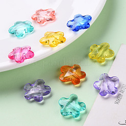 Прозрачные акриловые бусины&nbsp;X-TACR-S154-32B