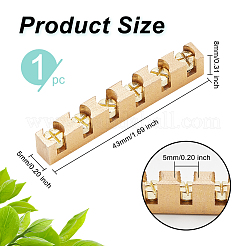 Регулируемая латунная гайка для электрогитары&nbsp;DIY-WH0410-96