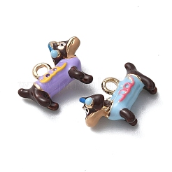 Подвески из эмали и сплава&nbsp;ENAM-F156-07G-01