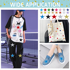 3 пакетик тканевых термоклеевых заплаток для одежды&nbsp;AJEW-FG0004-96