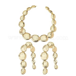 Комплекты украшений из овального сплава в стиле бохо&nbsp;FS-WGC4856-01