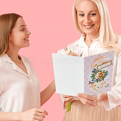 Набор бумажных поздравительных открыток для детей DIY-WH0699-83C