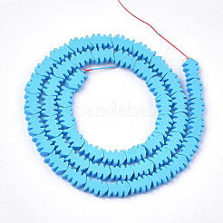 Окрашенного распылением немагнитных синтетических нитей гематита бусы&nbsp;G-T116-13-03