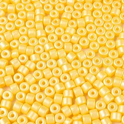 Стеклянные бусины с перламутровым эффектом для выпечки&nbsp;SEED-T008-03D