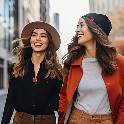 2 шт. зажимы для пряжек для обуви из платинового сплава ALRI-FG0001-04D