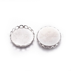 Чашки с кружевной окантовкой из хирургической нержавеющей стали 316&nbsp;STAS-I118-07P-05