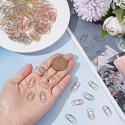 150 шт. 3-х цветные скрепки из углеродистой стали FIND-CP0001-50A