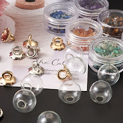 Наборы для изготовления кулонов своими руками&nbsp;DIY-KS0001-12