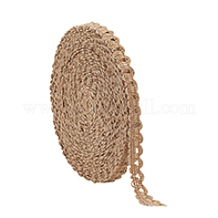 Плетеная лента из мешковины OCOR-WH0091-23C