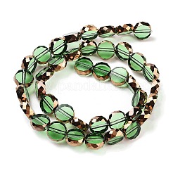 Прозрачные стеклянные бусины GLAA-H032-01-01