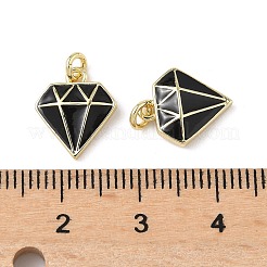 Латунь эмаль подвески&nbsp;KK-Q039-05B-G