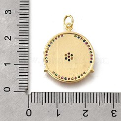 Латунные микро проложить кубического циркония подвески&nbsp;KK-F899-17G