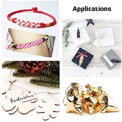 Ювелирные изделия плетеные шнуры нить металлические MCOR-PH0001-01A