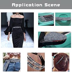 Бусины из смолы с блестками AJEW-WH0120-61