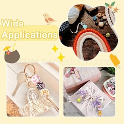 100шт деревянные европейские бусины&nbsp;WOOD-CJ0002-35