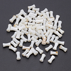 Нити бусин из натуральных пресноводных ракушек&nbsp;SHEL-NB0001-40