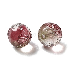 Прозрачные стеклянные бусины&nbsp;GLAA-D025-03F