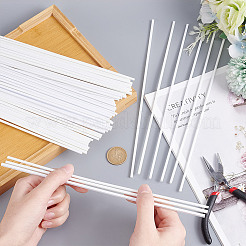 60 шт. 3 вида квадратных и круглых труб из АБС-пластика DIY-OC0011-73