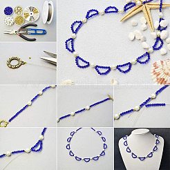 Зажимные бусины из латуни KK-PH0035-14-AB