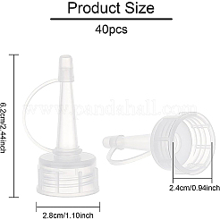40 шт. сменные крышки для пластиковых бутылок из полипропилена KY-BC0001-22
