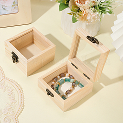 Деревянные коробки для хранения ювелирных изделий и безделушек CON-WH20012-03B