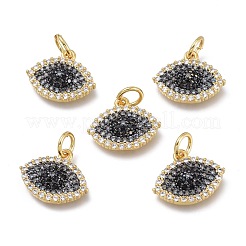 Латунные микро проложить кубического циркония подвески ZIRC-Q023-14G
