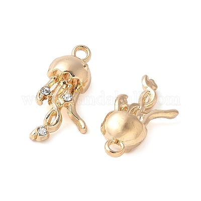 Сплава кристалла горный хрусталь подвески PALLOY-E775-14G-1