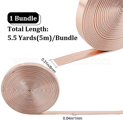 Плоский шнур из искусственной кожи 5м.&nbsp;LC-GF0001-02D-03-1