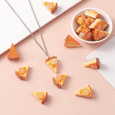 Подвески из непрозрачной смолы RESI-CJ0002-38-1