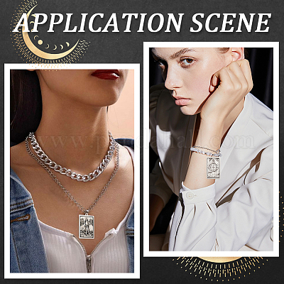 22 шт. 22 стиля подвески из нержавеющей стали 201 STAS-SC0008-90-1