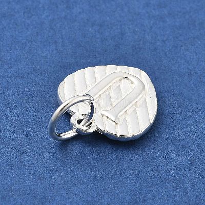 925 серебряное сердце с заглавными буквами STER-S009-13U-S-1