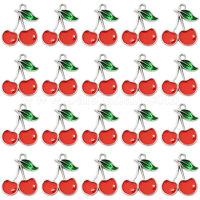 60 шт. Подвески из сплава с эмалью FIND-SC0017-33P-1