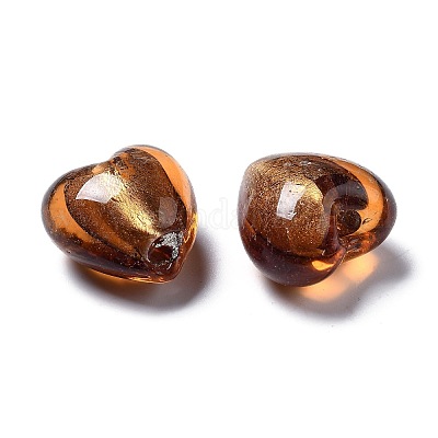 Стеклянные бусины SLH15MMY-1-1