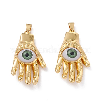 Латунные подвески KK-Z014-13G-1