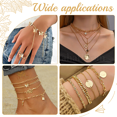 300 шт. латунные открытые кольца для прыжков KK-BBC0008-72B-1