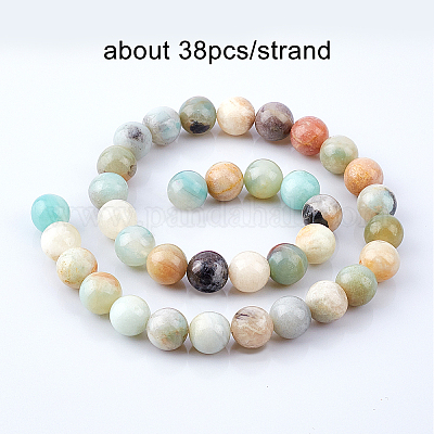 Натуральный цветок амазонитовые бусины пряди&nbsp;G-OC0001-44-1