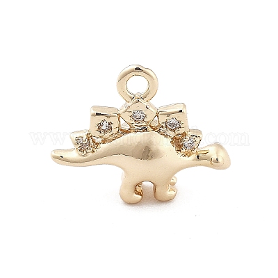 Латунные микро проложить кубического циркония подвески KK-M306-06G-09-1