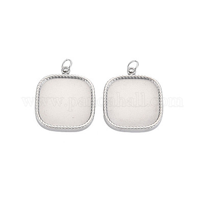 Эмалевые оправы для подвесок из нержавеющей стали 304 STAS-N097-129P-1