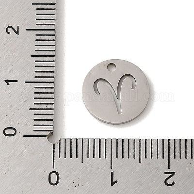 Не тускнеющие подвески из нержавеющей стали 201 STAS-E217-10P-09-1