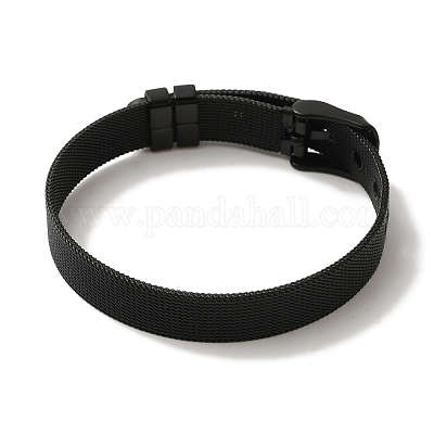 Ионное покрытие(ip) 201 нержавеющая сталь стальной браслет для часов STAS-M017-11D-1