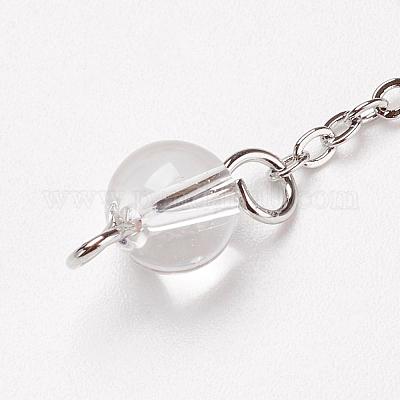 Чакра природный кристалл кварца биолокационные маятники G-F516-01L-1